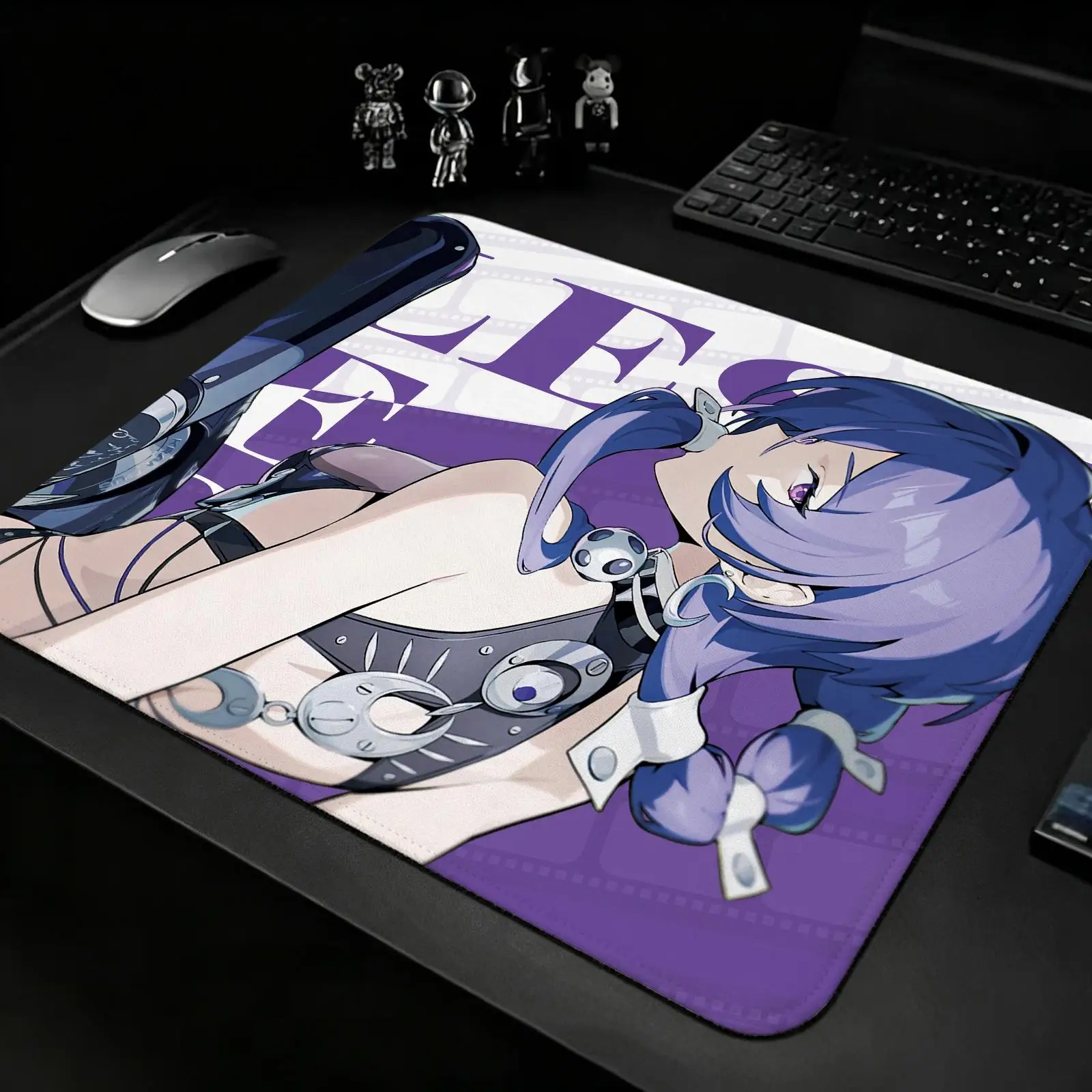 Zenless Zone Zero Promeia S/M/L Gaming Mat,Reinforced Stitched Edge,Portable Non‑Slip Pad for Laptop Office & E‑Sports Game Play