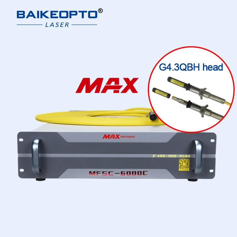 High Quality 6000W MAX Single Module Original Laser Source For Fiber Laser Cutting Machine