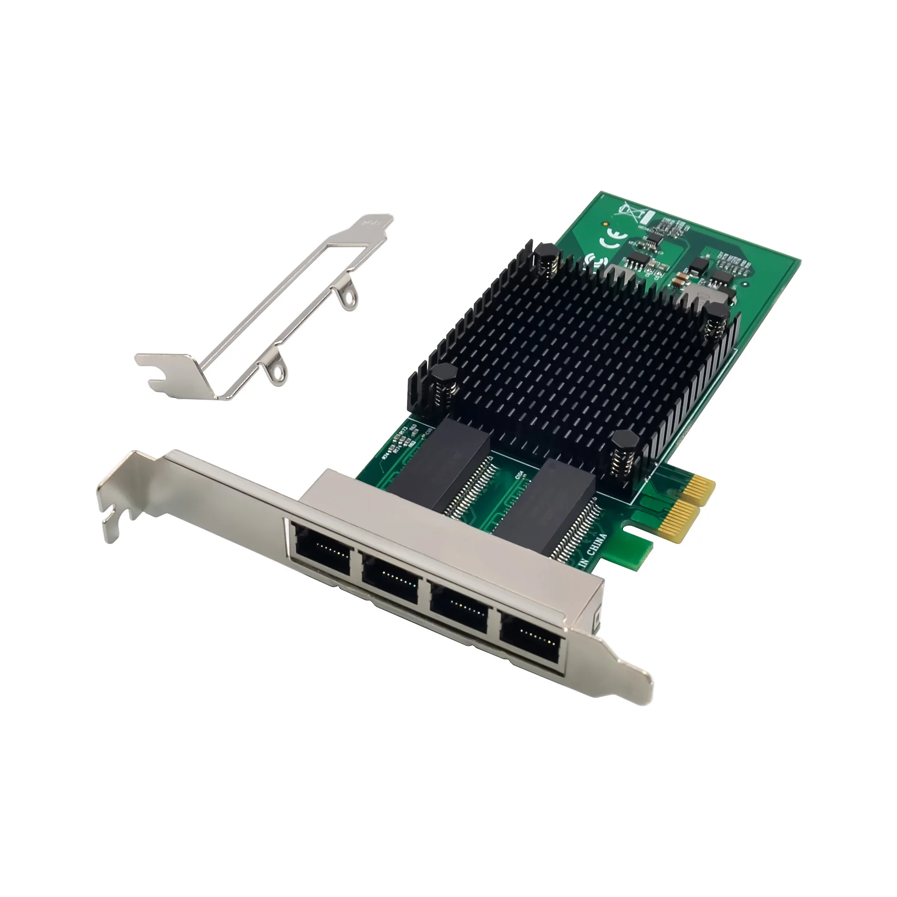 SUNWEIT ST7311 Placa de rede Gigabit Ethernet de 4 portas com interface externa PCIe X1 WX1860 disponível em estoque