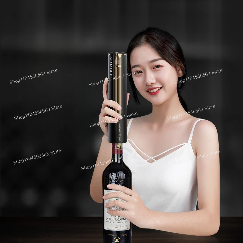 Nuevo, abridor de botellas eléctrico, totalmente automático, abridor de botellas de vino tinto