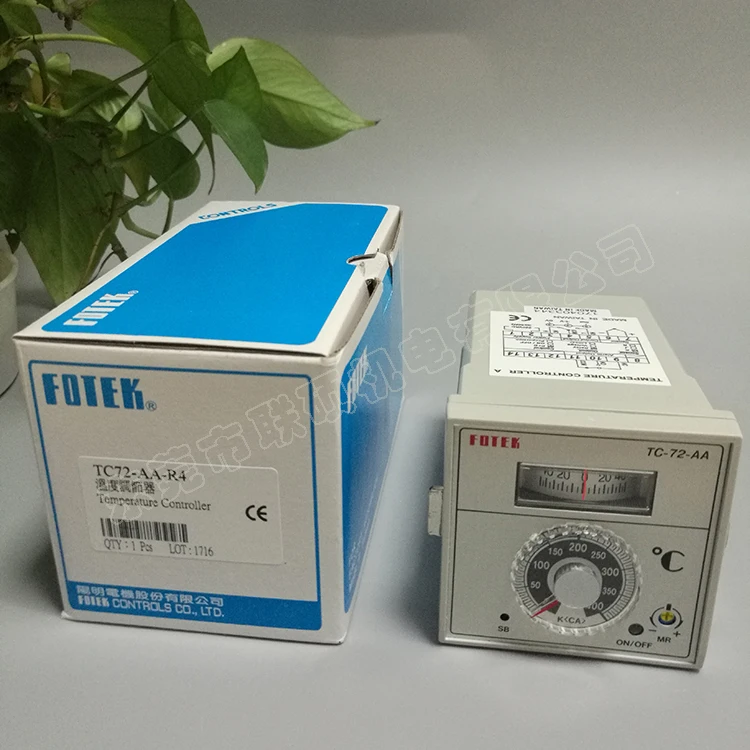 Original Taiwan Yangming FOTEK Thermostat TC72-DD-R3 TC72-AA-R4 Mechanical Temperature Control Meter