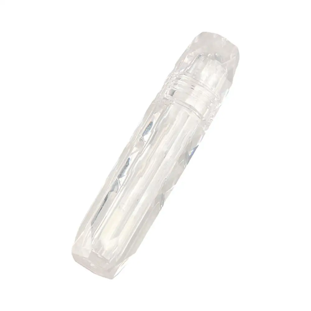 

DIY Transparent Lip Gloss Tube Packaging Plastic Lipstick Empty Tube Refillable Simple Cosmetic Container Makeup Tool