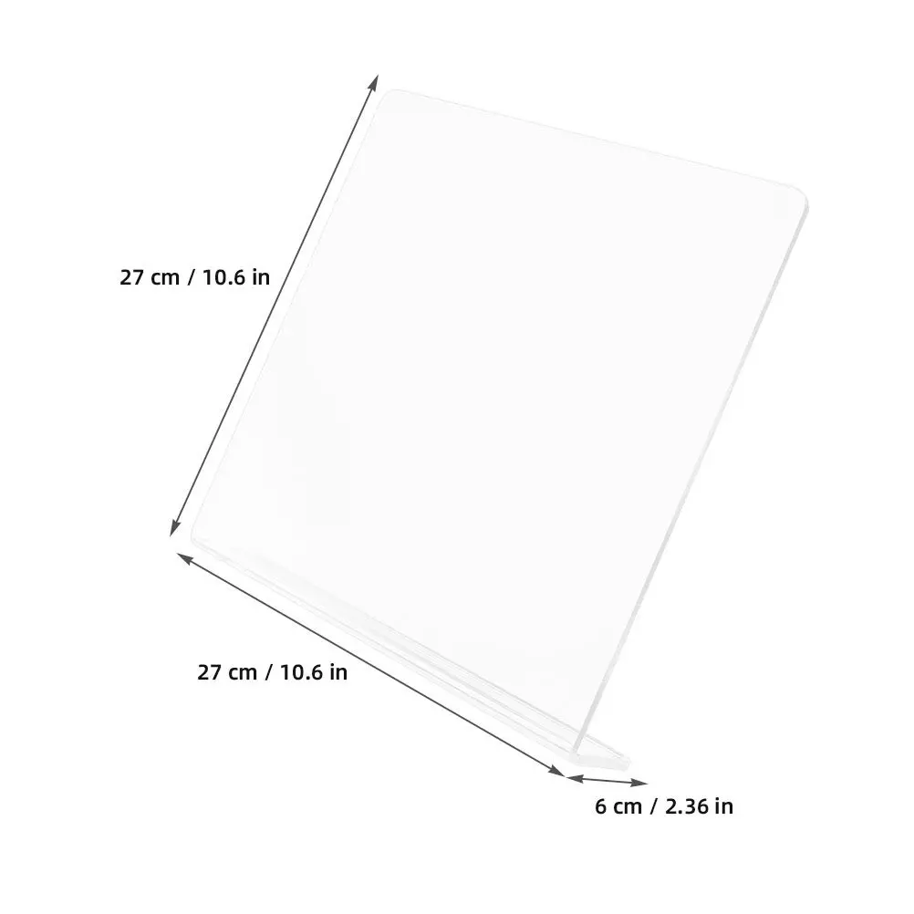 Multi-Function Acrylic Slant Board for Writing Drawing Reading Painting Desktop Support Rack Lightweight Ergonomic Tilt Design