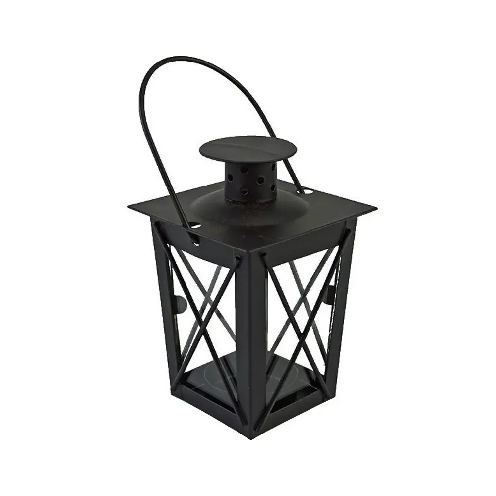 حامل شموع من الحديد المطاوع لديكور المنزل ، شموع لحفل زفاف رومانسي ، فانوس مغربي ، إكسسوارات ديكور