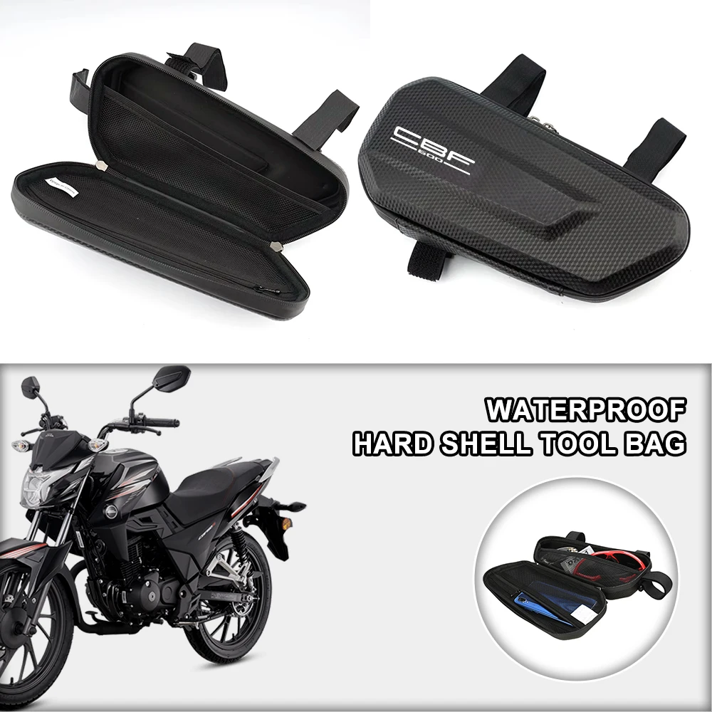 Hard Shell Large Capacity Waterproof Dust Proof Off-road Side Bag For Honda CBF 600s cbf1000 CBF600 CBF1000 CBF250 CBF500 CBF125