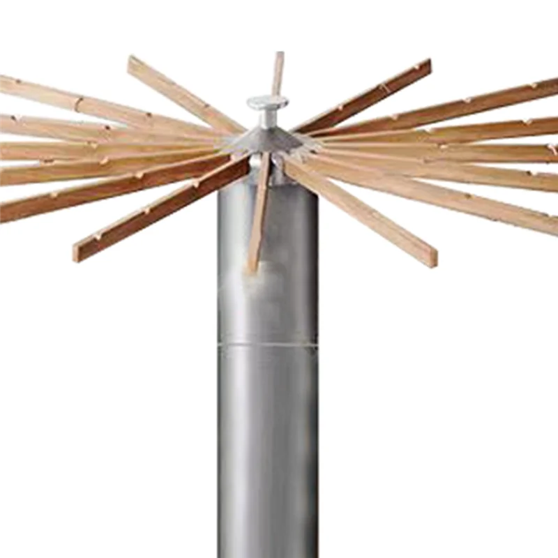 【A56X】Tripod Clothes Drying Rack, Portable Foldable Clothes Drying Rack, Home Floor Standing Wooden Clothes Drying Rack