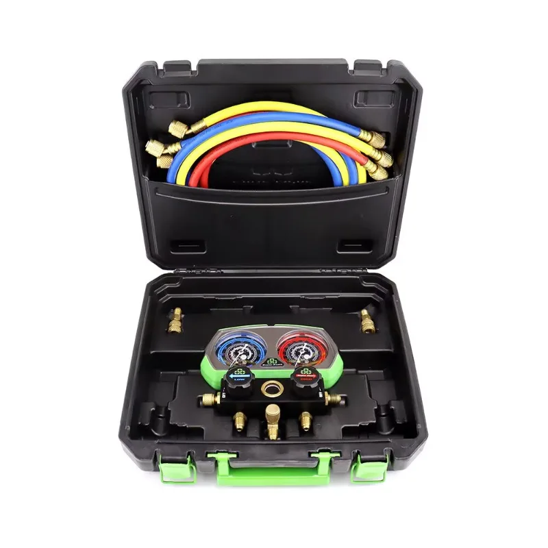 Superstar Brand Industrial Grade Refrigeration Pressure Gauge with Ball Valve Switch ST-B268