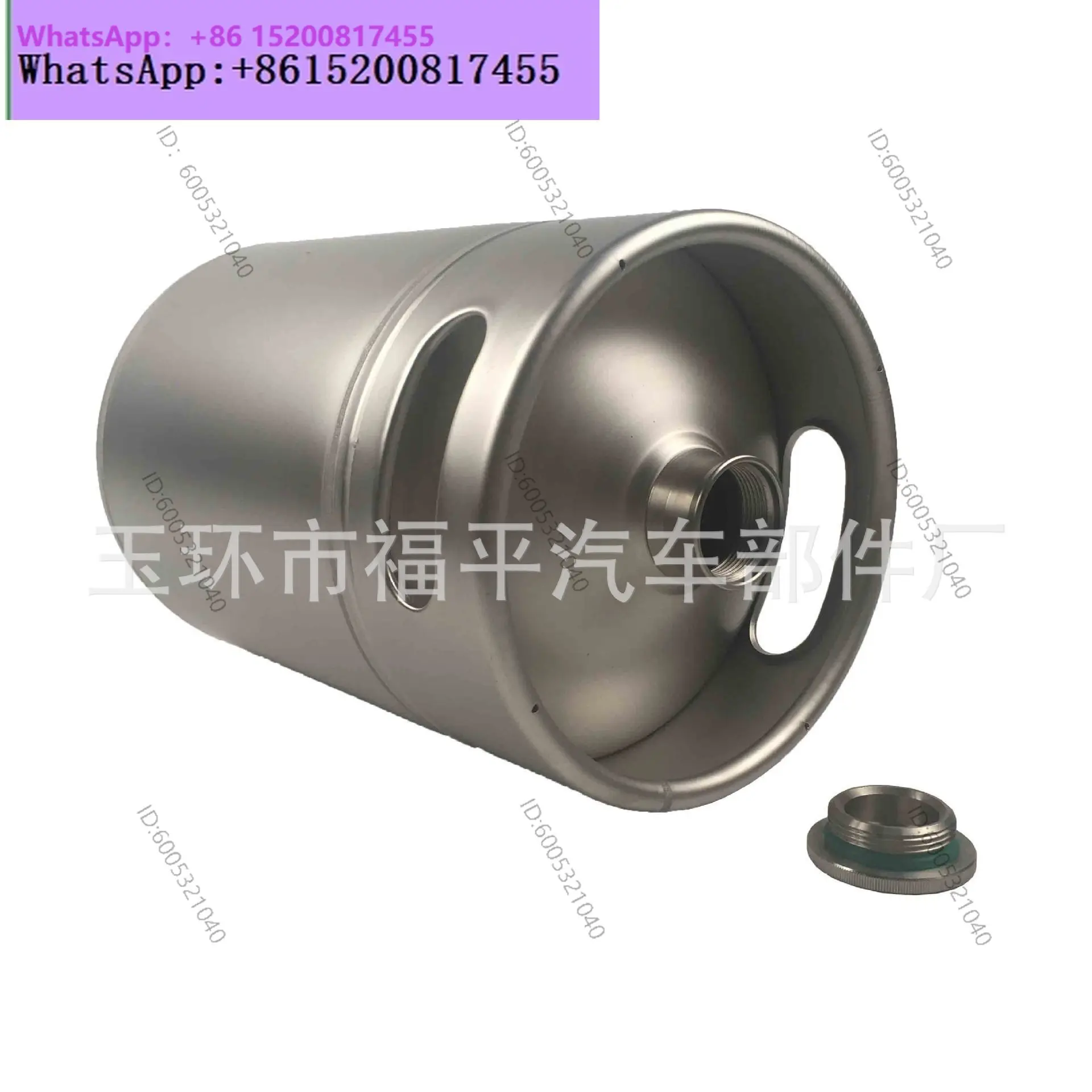 factory direct sales 304 stainless steel 5-liter keg wine can