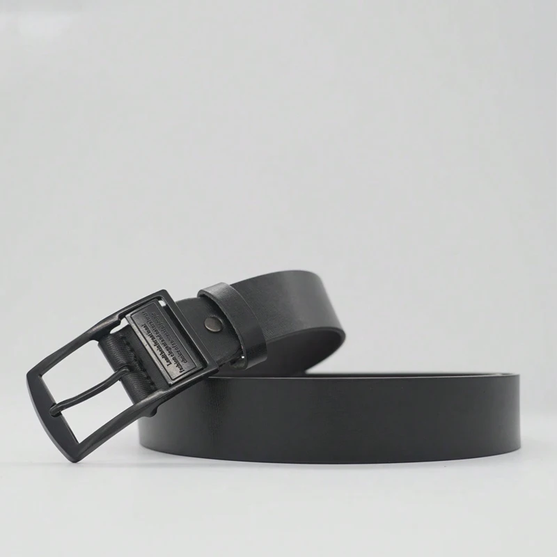 Ремень мужской с пряжкой-иглой, роскошный прочный деловой Повседневный Пояс для джинсов для взрослых