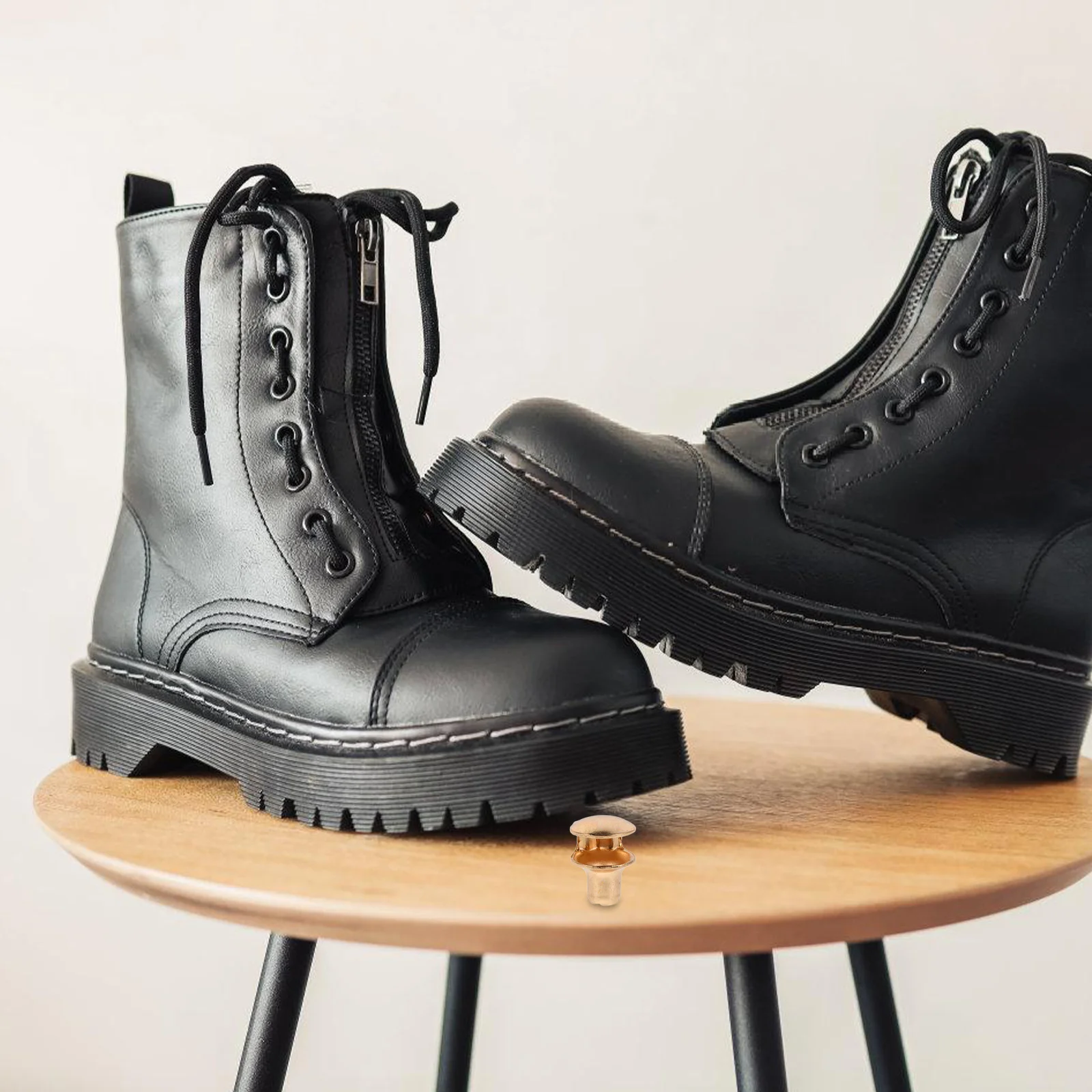 

30Pcs Boot Lace Hook Repair Kit Heavy Duty Shoe Buckles for Hiking Boots Outdoor Footwear Accessories Secure Lacing System