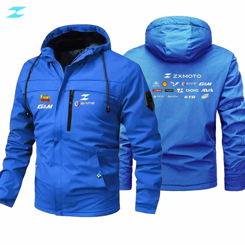 ZX MOTO logo racing jacket, new style windproof and rainproof