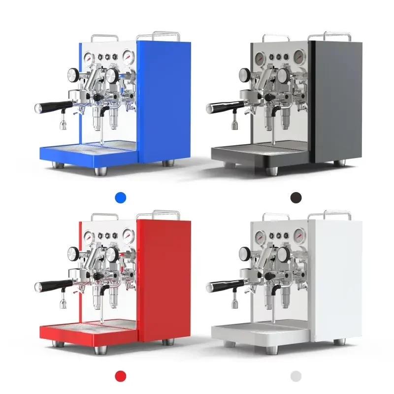 Commercial Semi Automatic Espresso Machine Large Capacity Cappuccino Maker Quick Brewing Coffee Equipment for Restaurant Bar