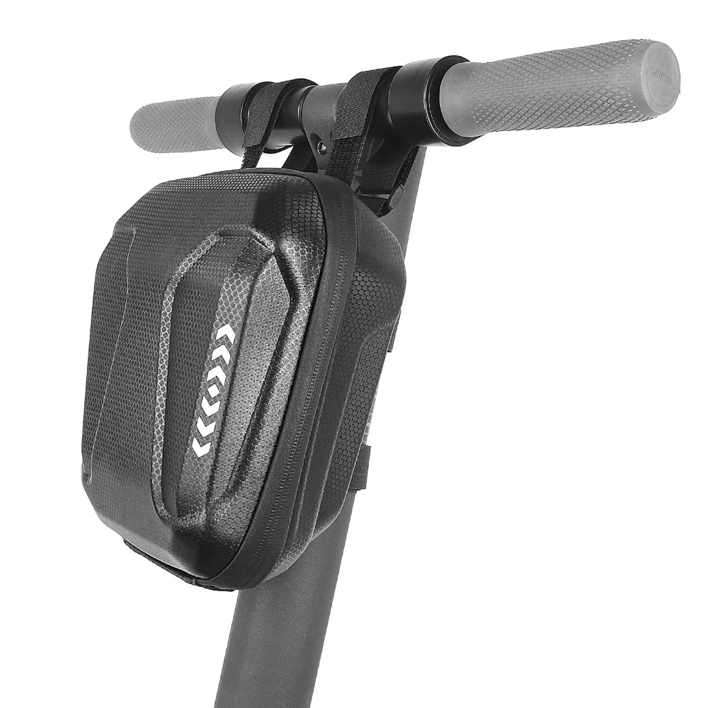 1pc 2.5L Waterproof EVA Front Hanging Bag For Electric Bicycle Scooter E-Bike Tube Bag Built-in Mesh Bags Binding Design
