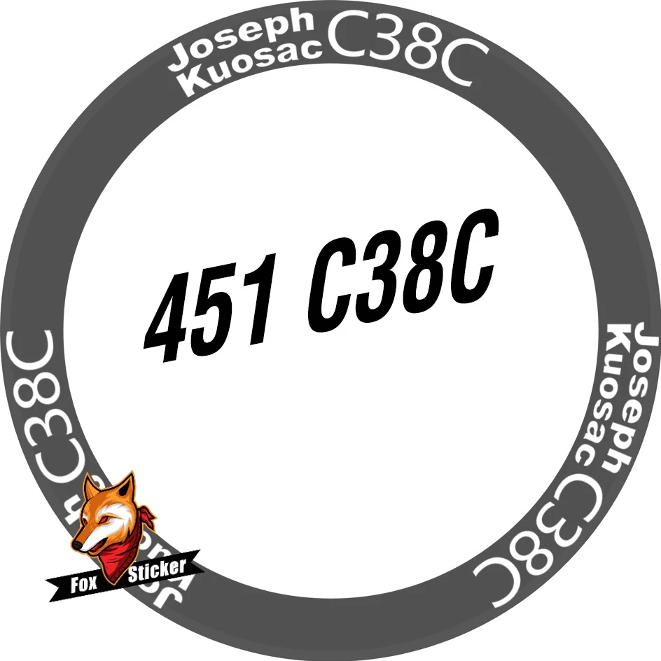 

406/451 наклейки на колеса виниловая ПВХ вырезанная наклейка BMX складные велосипедные Наклейки Индивидуальный размер для Джозефа-Kuosac JK