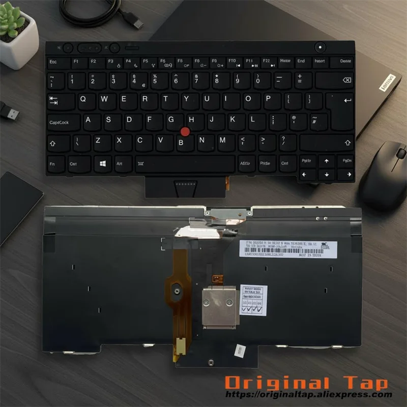 UK English Backlit Keyboard for Lenovo Thinkpad T430 T430s T530 W530 X230 X230t 04Y0557 04X1269 04X1382 04Y0668