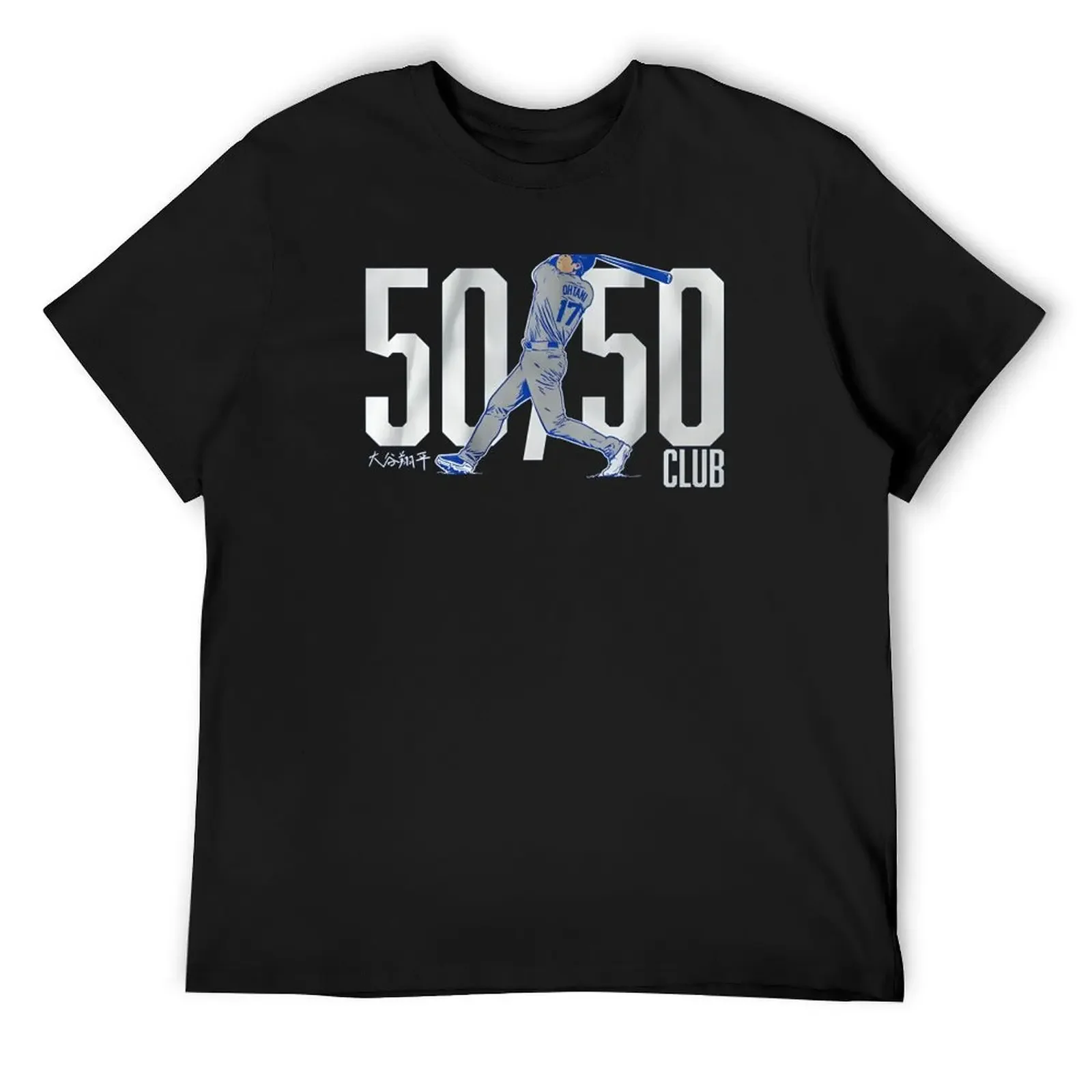 

Shohei Ohtani 50/50 Club T-Shirt hippie clothes quick drying mens funny t shirts