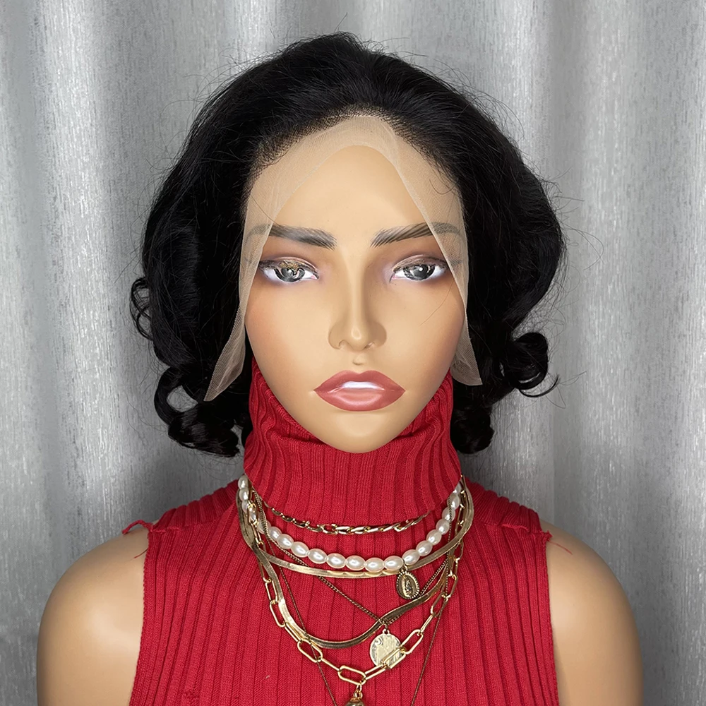 Curly Pixie Wigs Hu… - image