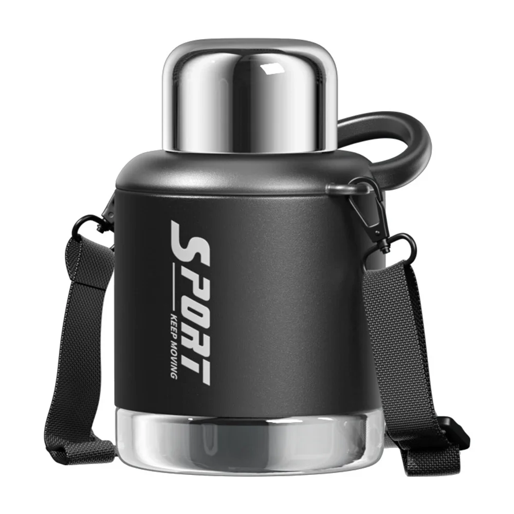 

316 stainless steel vacuum flask, Large capacity ton drum, Outdoor portable thermo jug, Big Belly Water Bottle, 1.3L/1.7L/2.0L