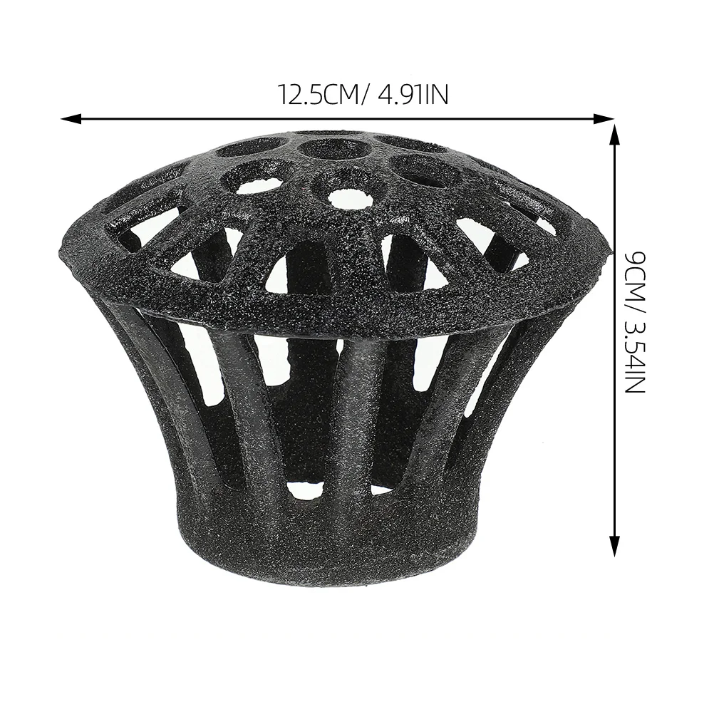 Cast Gutter Guard Stabiler Fallrohrsieb Laubfilter Regenrinnenabflussabdeckung Fallrohrfilter