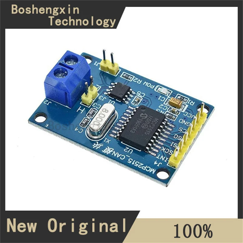 1 stks MCP2515 KAN bus module TJA1050 ontvanger SPI protocol 51 microcontroller programma routine