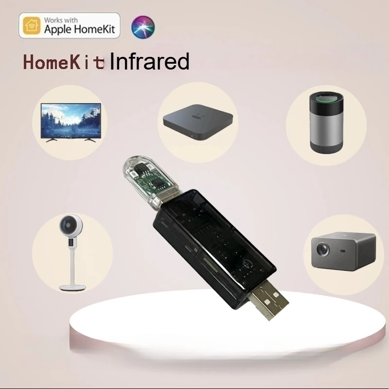 Smart Infrared Remote Control Accessories for HomeKit/Matters Siri Alexa Remote Control Air Conditioning TV Fan Remote