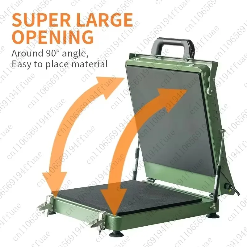 ضغط حراري صغير EasyPress مناسب لطباعة الفينيل HTV وDTF من نوع الطابعة المسطحة