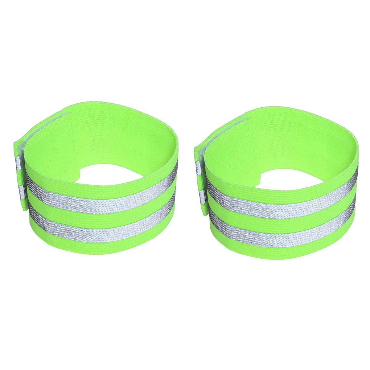 Reflection Tape High Visibility Strap Elasticity Reflective Band Green Sports Safety Armband Night Run