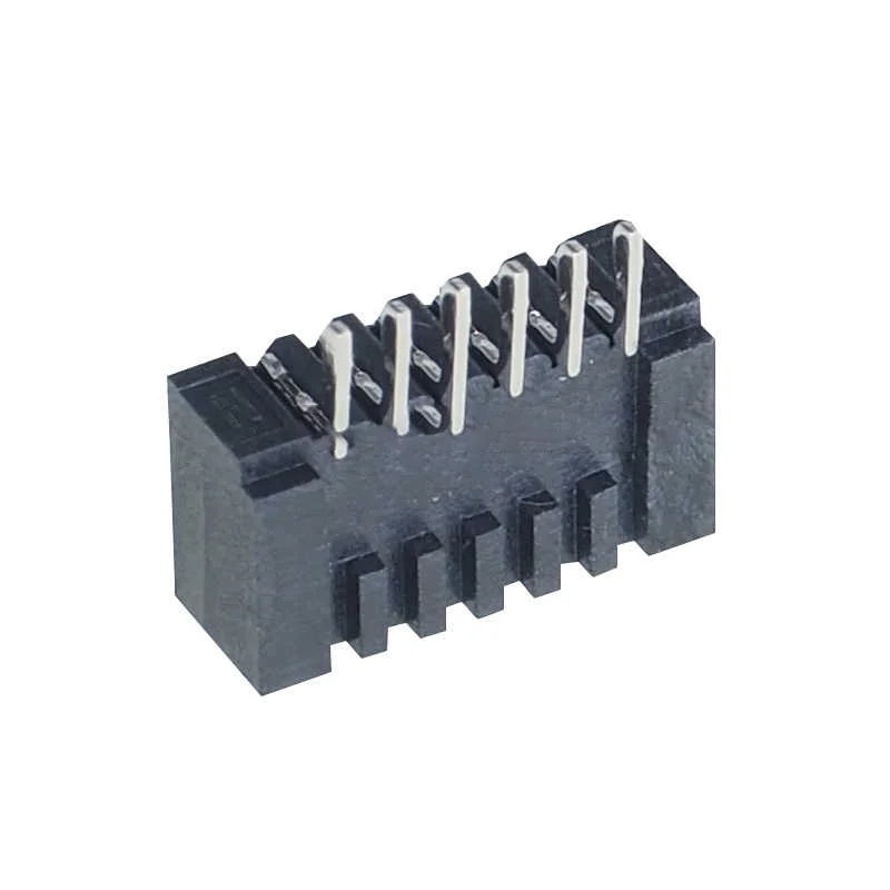 1.0MM non-lock double-sided mounting pad 4P/5/6/7/8/9/10/11/12/20/30P black  connector