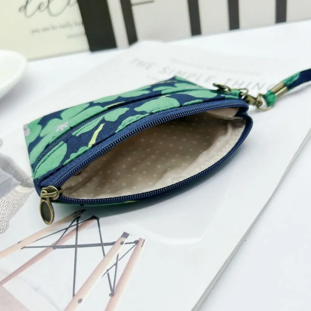 Cute Waterproof Coin Bag Simple Short Zipper Purse Multi-function Handbag