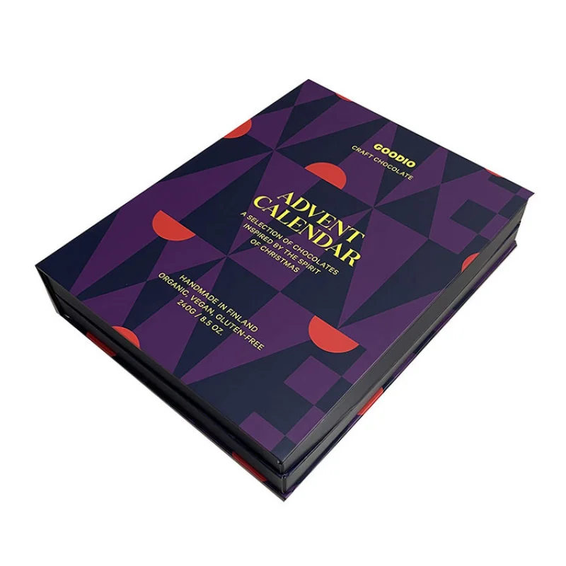 custom.24day Handmade Custom Packing Advent Calender Box