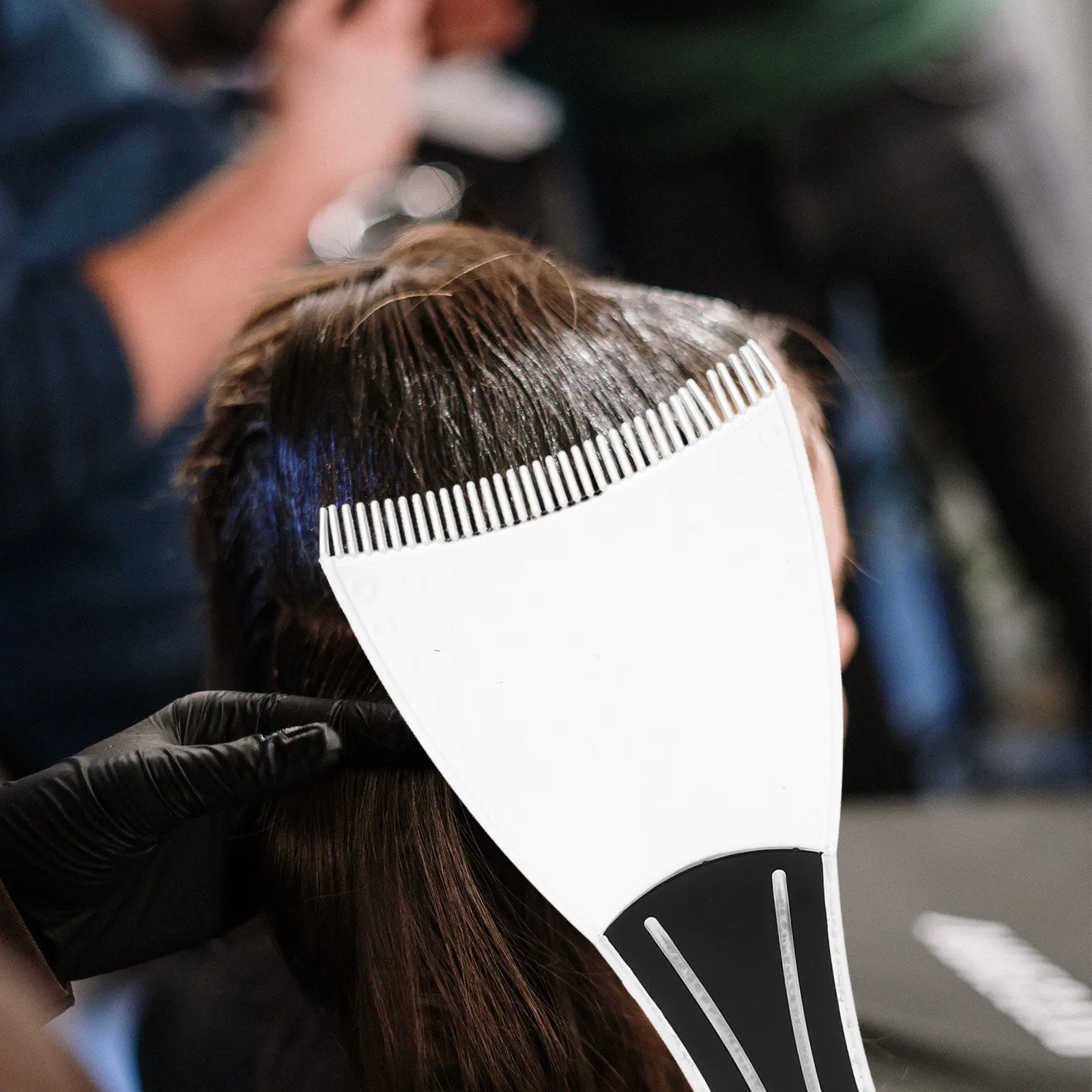 2Pcs Hair Dyeing Boards Hair Highlights Tools Salon Coloring Boards Professional Sectioning Highlighting Equipment