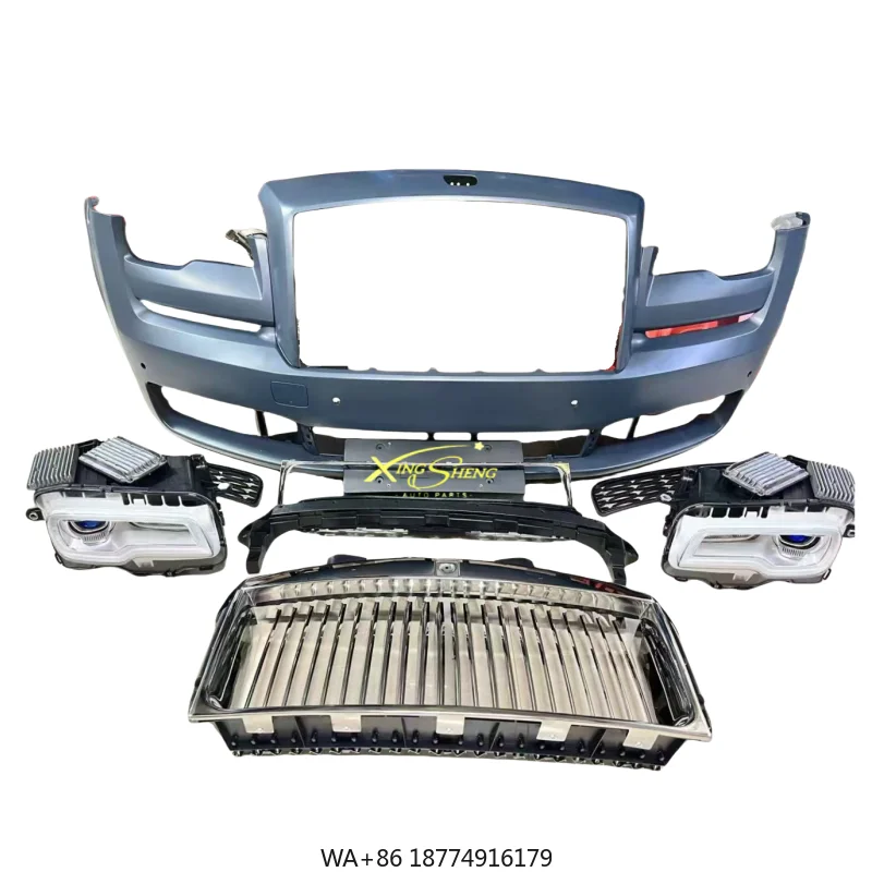 

Высококачественный б/у передний бампер Ghost, обновление одного поколения для трех поколений, новое обновление