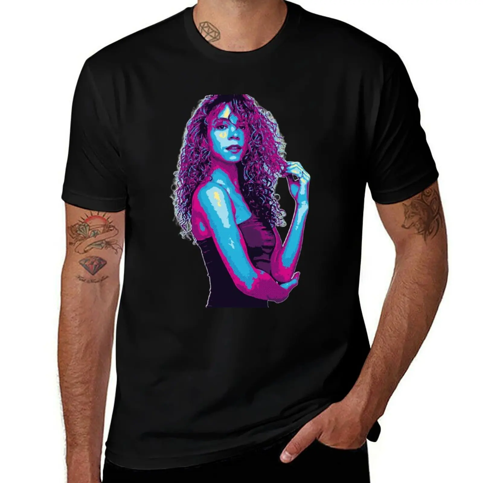 

Mariah Carey Retro Style 80s T-Shirt custom shirt anime t shirts plus size clothes mens t shirt