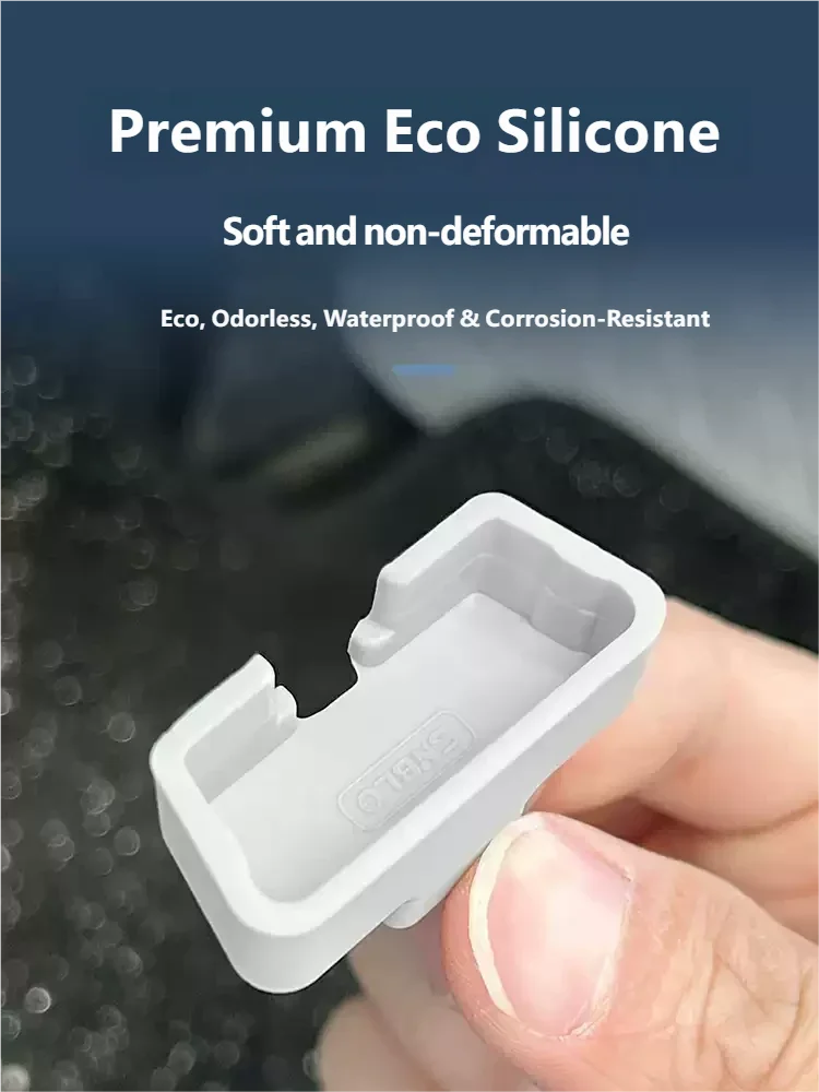 For XPENG P7+ 2025 2026 OBD Protective Cover Door Lock Cover Waterproof Silicone OBD Interface Protective Sleeve Car Accessories