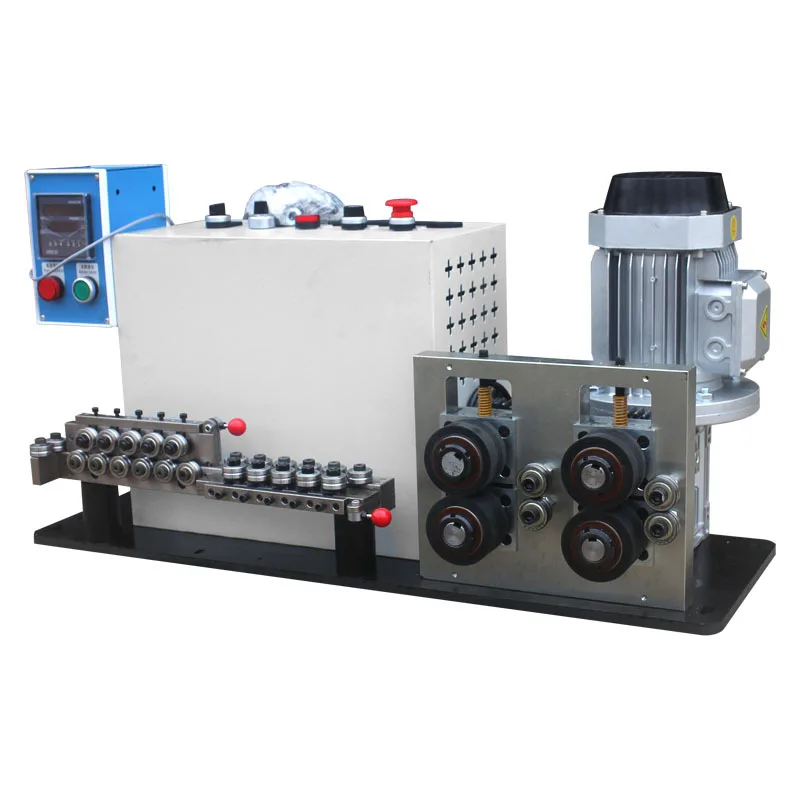 Automatic feeding straightening machine with meter counting function Frequency conversion speed regulation Steel wire