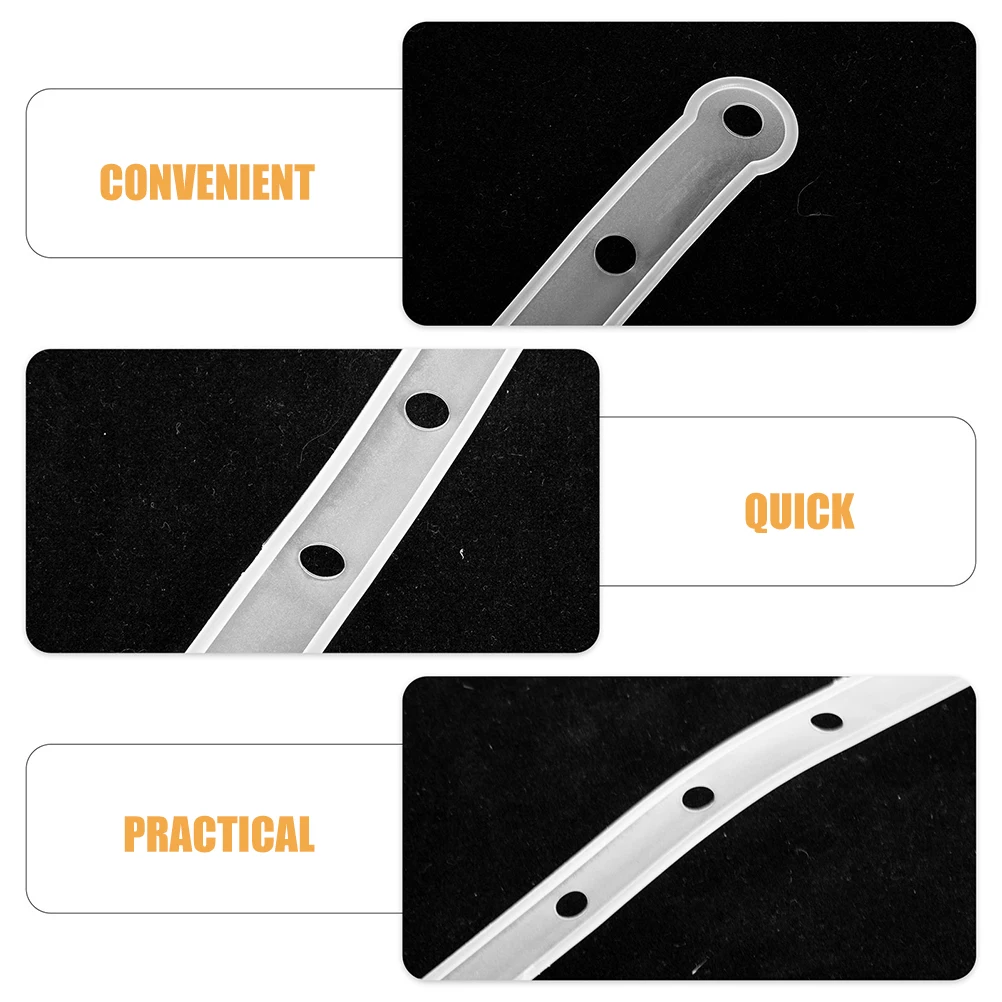 

50pcs Connector Clothes Connectors Display Hangers Storage Organizers Space Saving Clips Closet Space Savers Connecting Display