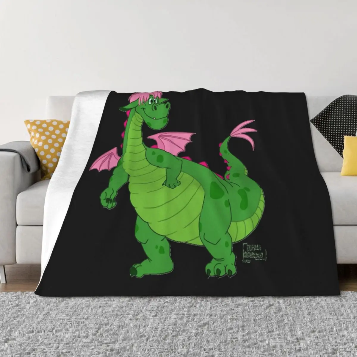 Pete&x27;s Dragon Elliot Essential Throw Blanket For Baby wednesday halloween Thermal Blankets