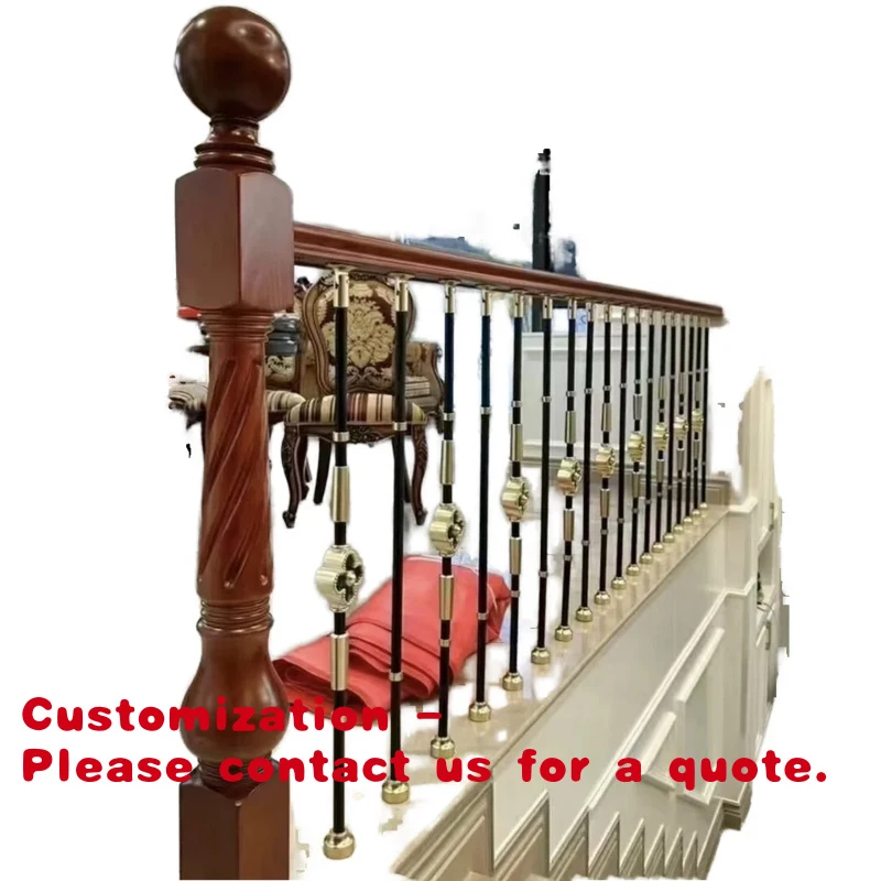 

custom.Best-Seller Modern Metal Indoor Aluminum Stair Handrail Railing Guaranteed Quality Customized H 950mm