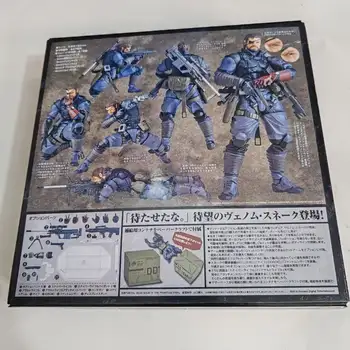毒蛇模型 Metal Gear Solid 可動人偶 Vulcanlog 004 懲罰之蛇手辦 PVC模型雕像 收藏玩具禮品 12 最佳銷售 金屬齒輪可動人偶 - №5