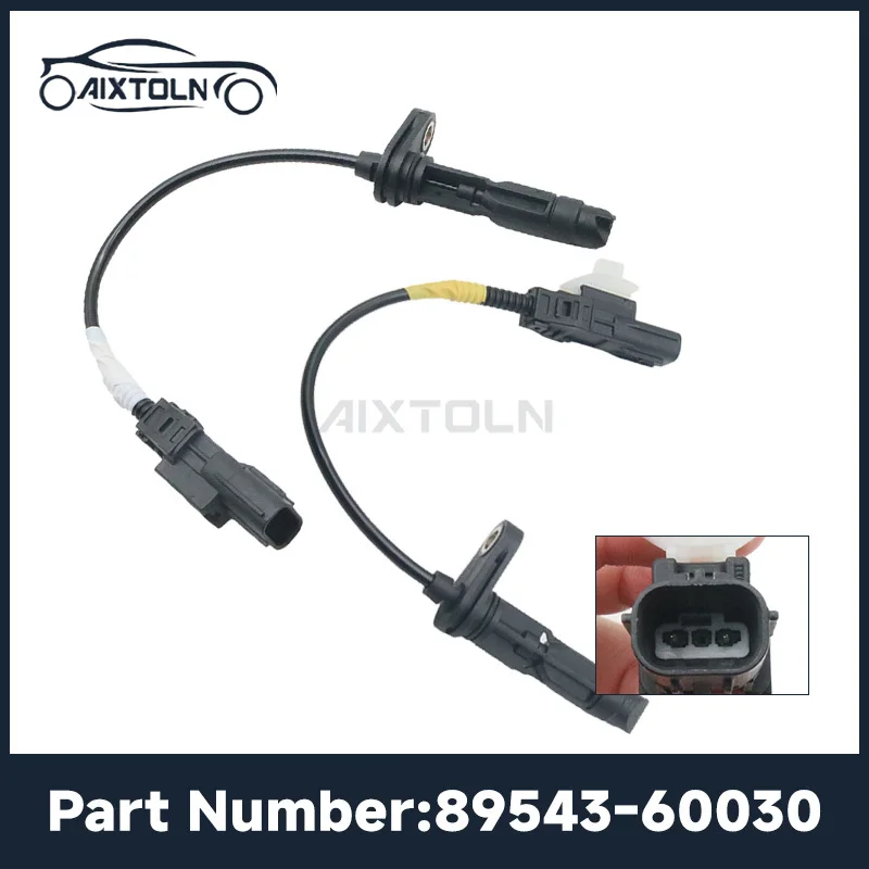 89543-60030 89542-60060 Hall-effect Front Left Right ABS Wheel Speed Sensor For Toyota Prado 120 02-09 Lexus GX470 UZJ120 New