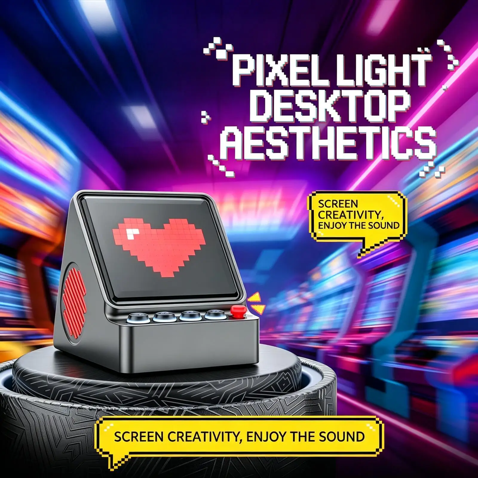 RGB Pixel Matrix Bluetooth Spe - Gaming Accessories App 评论和价格