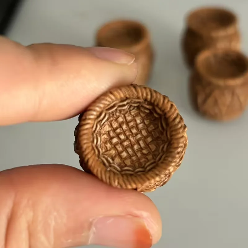 5 Stück Mini-Korbstühle aus Ku – Rattan Plant Basket Bewertung und Preis