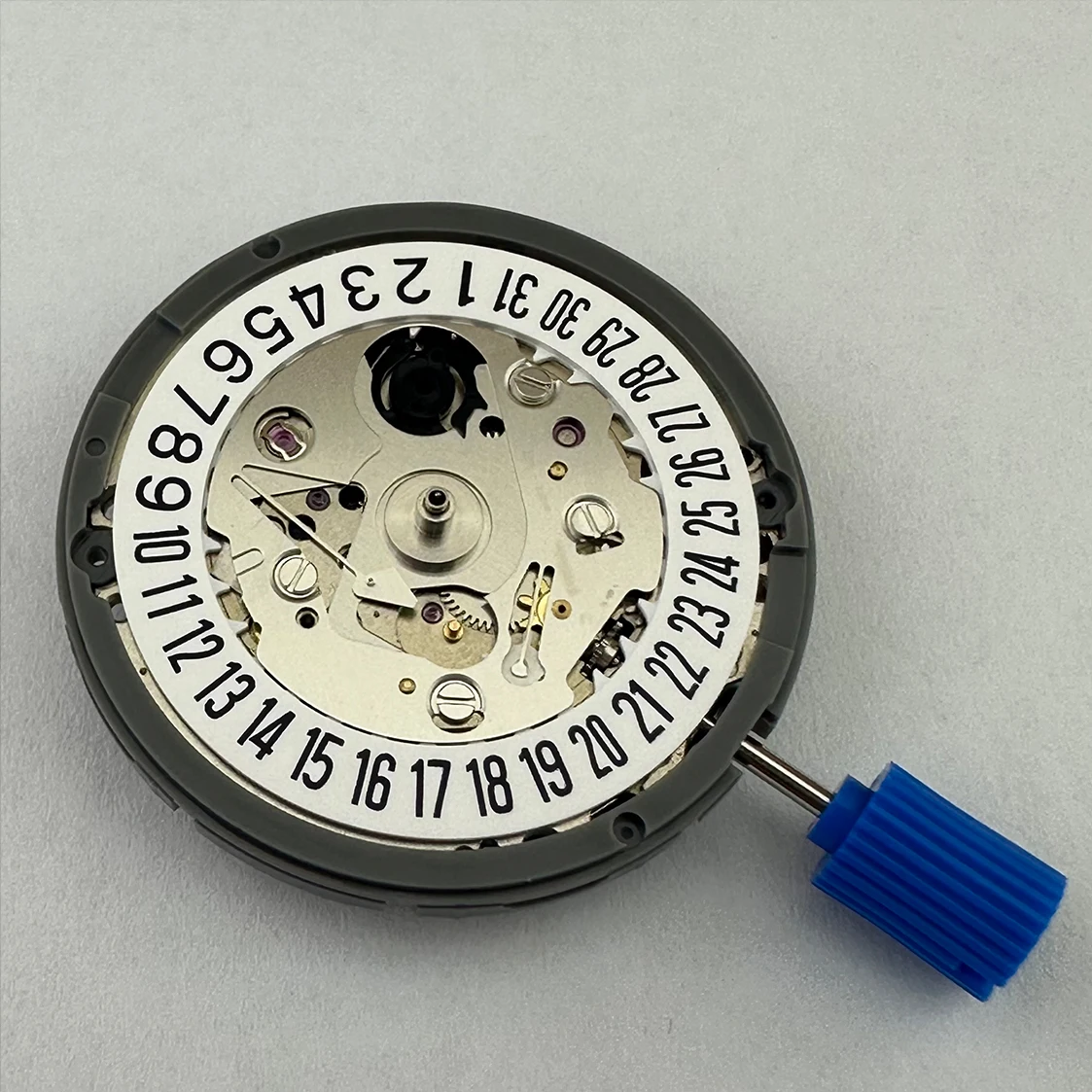 Nh35a Mechanische Beweging Om 6 Uur Nh35 Zwart Kalenderwiel Zelfopwindend Hoge Precisie Beweging Aangepast Tourbillon Logo