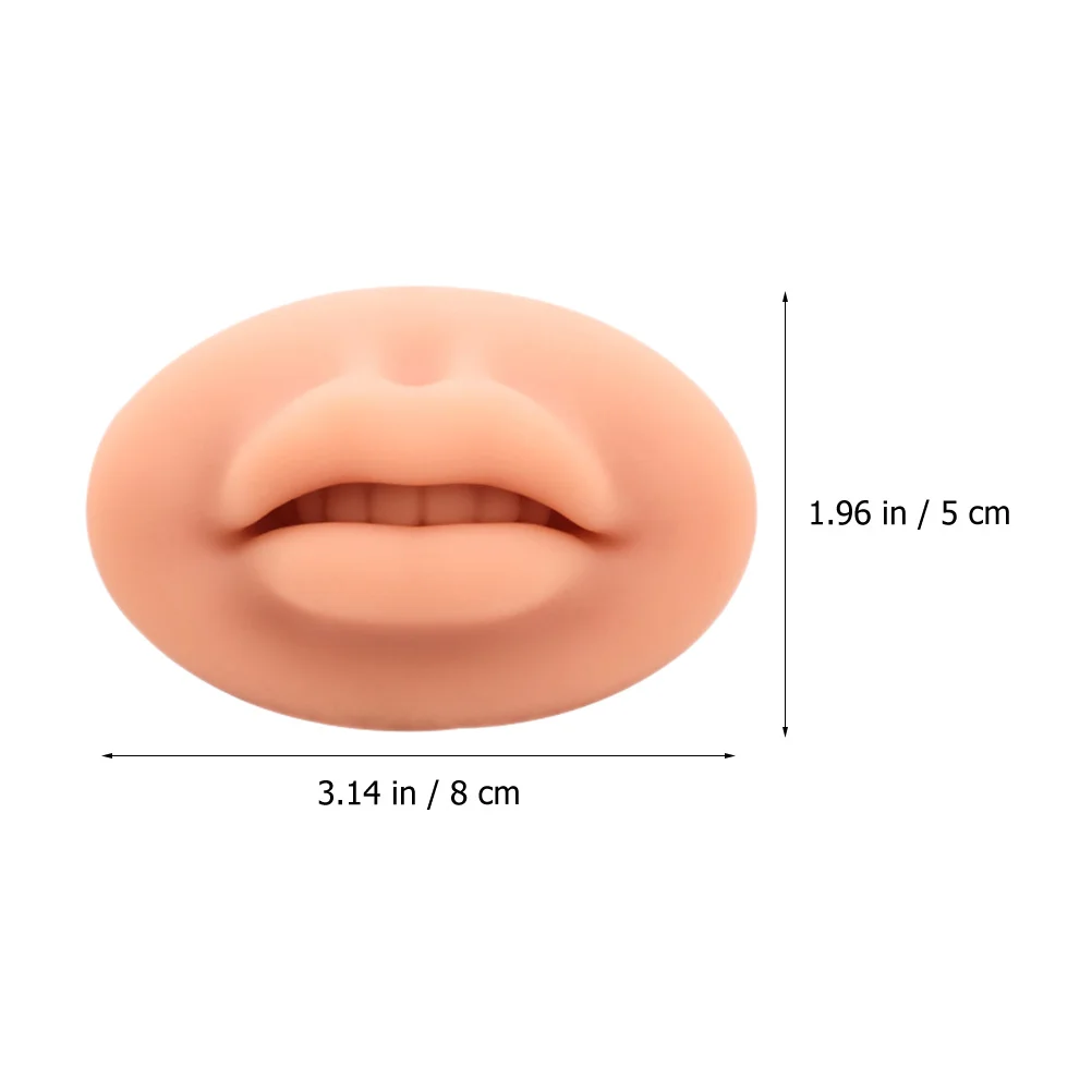 

3Pcs Simulation Mouth Mold Professional Fake Lips for Tattooing Makeup Practice Supplies Tattoos Lip Tattoos Practice Lip