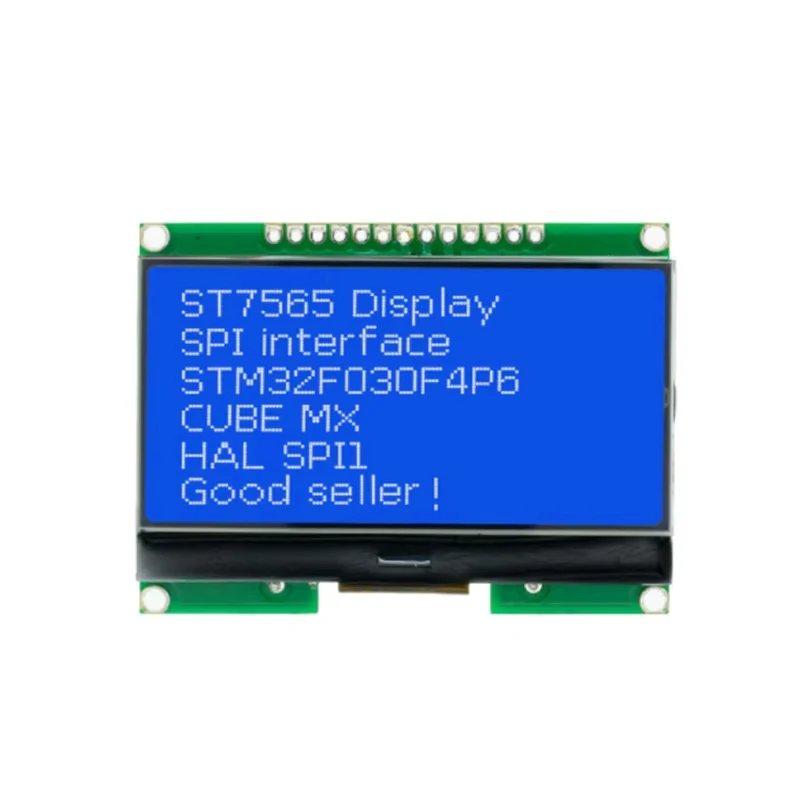 LCD12864 12864-06D 12864 LCD COG dot Matrix Screen Interface-SPI Module Bitmap With Fonts