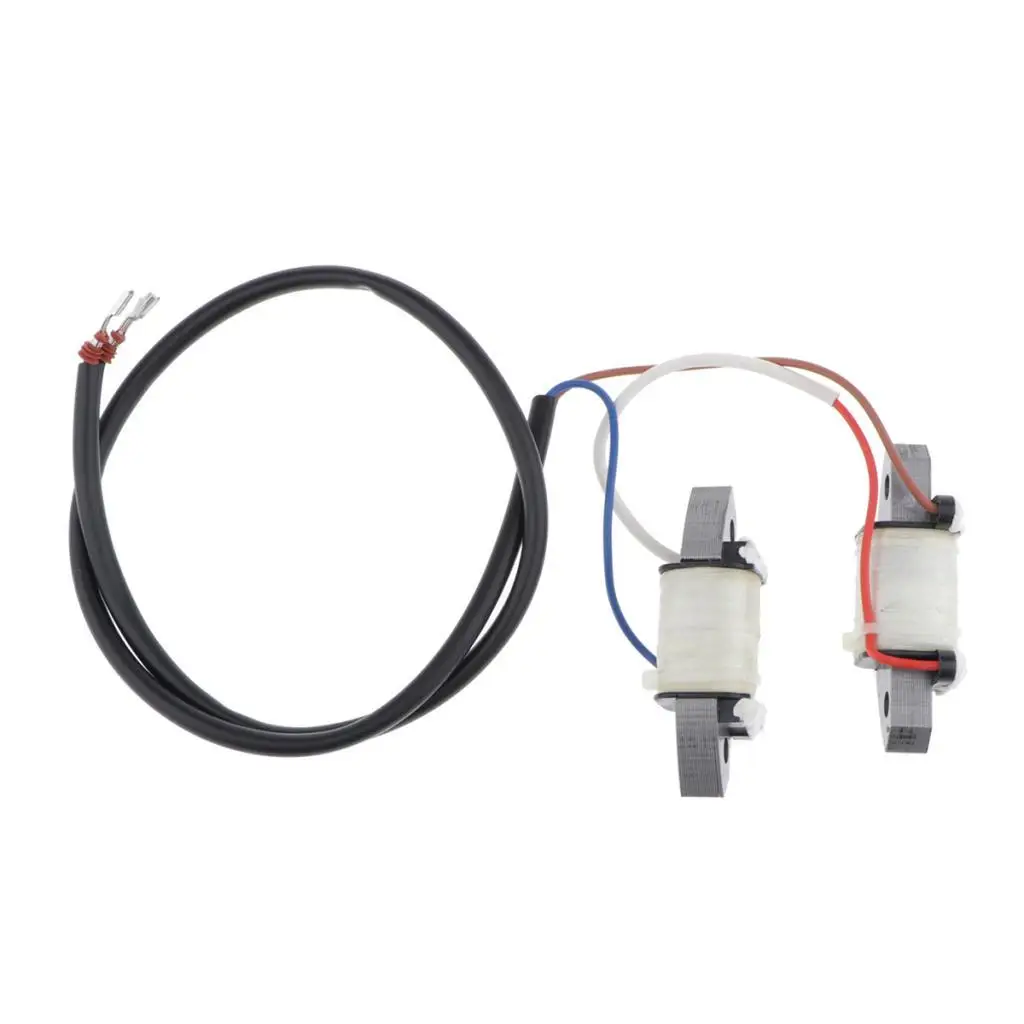 Marine Outboard Charging Coil Sturdy Metal Component for Yamaha 40F Electric Starter Kit Compatible