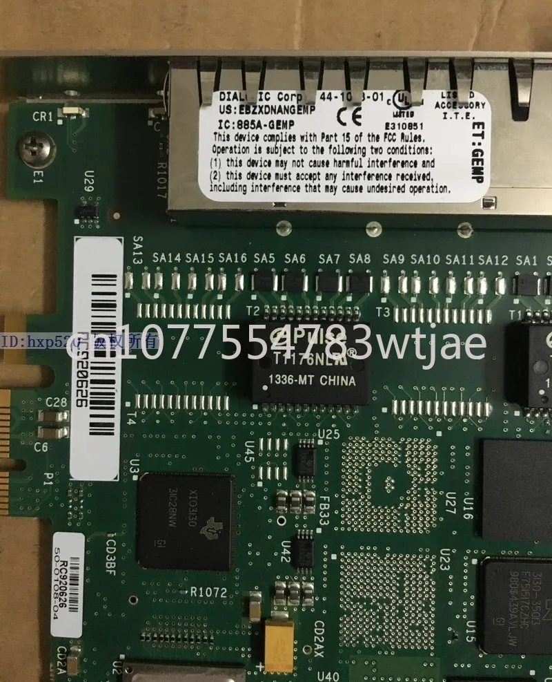 Dialogic DNI2410TEPE2HMP GEMP8 T1/E1 50-0108-04 PCI-E