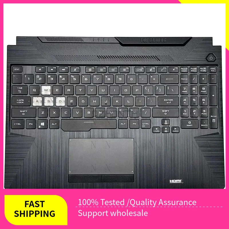 

Y Новый для ASUS FA506 FX506 FA506U FX506U Верхний верхний чехол с упором для рук и клавиатурой с подсветкой