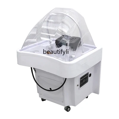 

Mobile Hair Care Head Care Basin Barber Shop Beauty and Hairdressing Water Circulation Fumigation Ear Washing Shampoo Basin