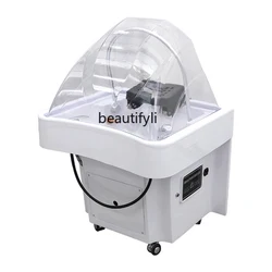 Mobile Hair Care Head Care Basin Barber Shop Beauty and Hairdressing Water Circulation Fumigation Ear Washing Shampoo Basin